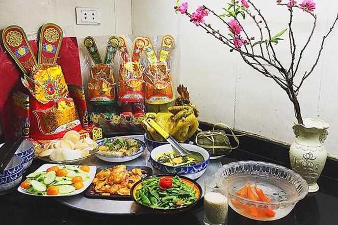 Đồng hành cùng Bluehome sửa soạn mâm cơm cúng ông Công ông Táo