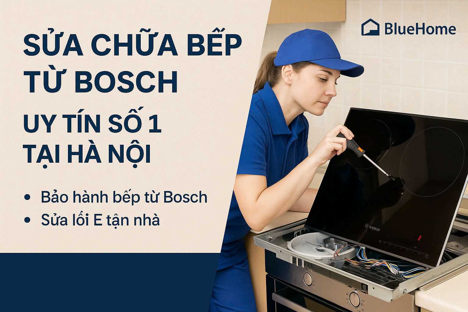 Bảo hành bếp từ Bosch tại Hà Nội: Hướng dẫn chi tiết