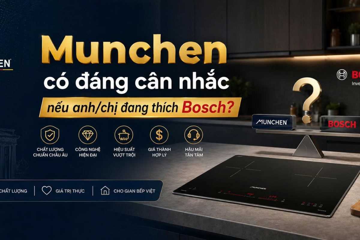 Munchen có đáng cân nhắc nếu anh/chị đang thích Bosch?