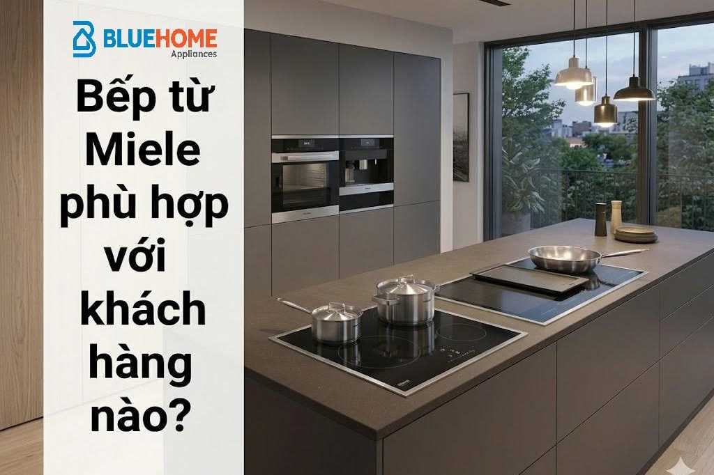 Bếp từ Miele phù hợp với khách hàng nào?