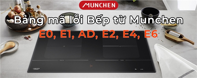 Hướng dẫn sửa chữa, bảo hành bếp Munchen