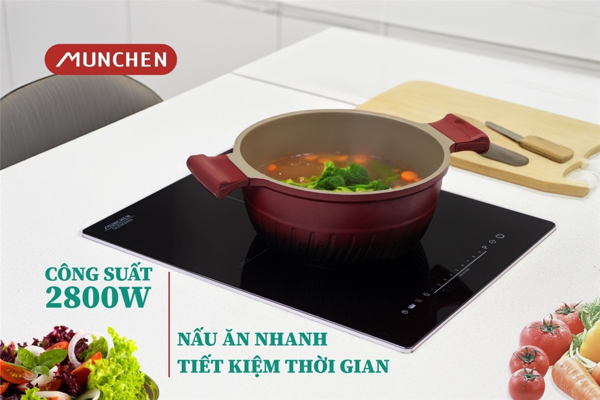 Bếp từ đơn chính hãng dễ sử dụng cho gia đình
