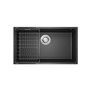 Chậu rửa bát Konox Granite Sink Naros 760S – Black