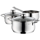 Bộ nồi WMF Cookware Set Diadem Plus 3-PC – Trải Nghiệm Nấu Nướng Đỉnh Cao Trong Tầm Tay (0730299990)