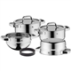 Bộ Nồi 4 Món WMF Compact Cuisine 4PC Cookware Set 20cm (0798046380) – Giải Pháp Hoàn Hảo Cho Không Gian Bếp Hiện Đại