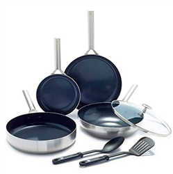 Combo 7 món chảo chống dính Blue Diamond 20 & 3x28cm
