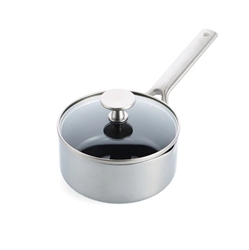 Quánh Blue Diamond 16cm – Có miệng - Lựa Chọn Quánh Inox 304 Chống Dính Hoàn Hảo Cho Gia Đình