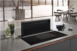 Miele DAD 4841 Black Levantar – Máy hút mùi âm bàn cao cấp cho căn bếp hiện đại