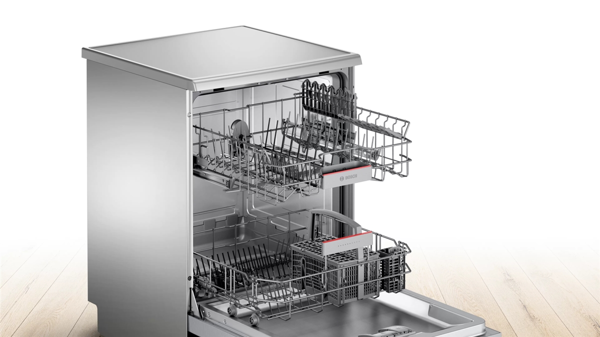 Máy rửa bát 2 khay rửa