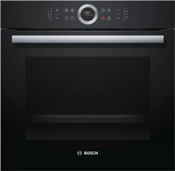 Serie 8 | Lò nướng Bosch HBG633BB1 màu đen sang trọng sản xuất năm 2021