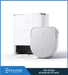 Robot hút bụi lau nhà Ecovacs‑Deebot‑X5‑Pro‑Omni Đen/Trắng – Vệ sinh toàn diện cho ngôi nhà hiện đại