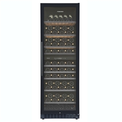Tủ rượu vang Munchen MWSET2100 – 2 vùng nhiệt độ, ~110 chai