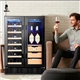 Tủ bảo quản rượu vang & cigar Vinocave 2 in 1 – Giải pháp lưu trữ đẳng cấp cho người sành điệu