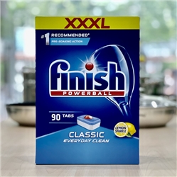 Viên rửa bát Finish Classic 90 viên/ hộp - 2 chức năng