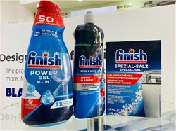 Combo 3 s?n ph?m: Gel r?a bát Finish All in One 1Lit + Mu?i 1.2kg + Bóng 800ml