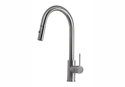 Vòi rửa bát dây rút Munchen Nickel MBF81822N – Tiện nghi & đẳng cấp cho căn bếp hiện đại