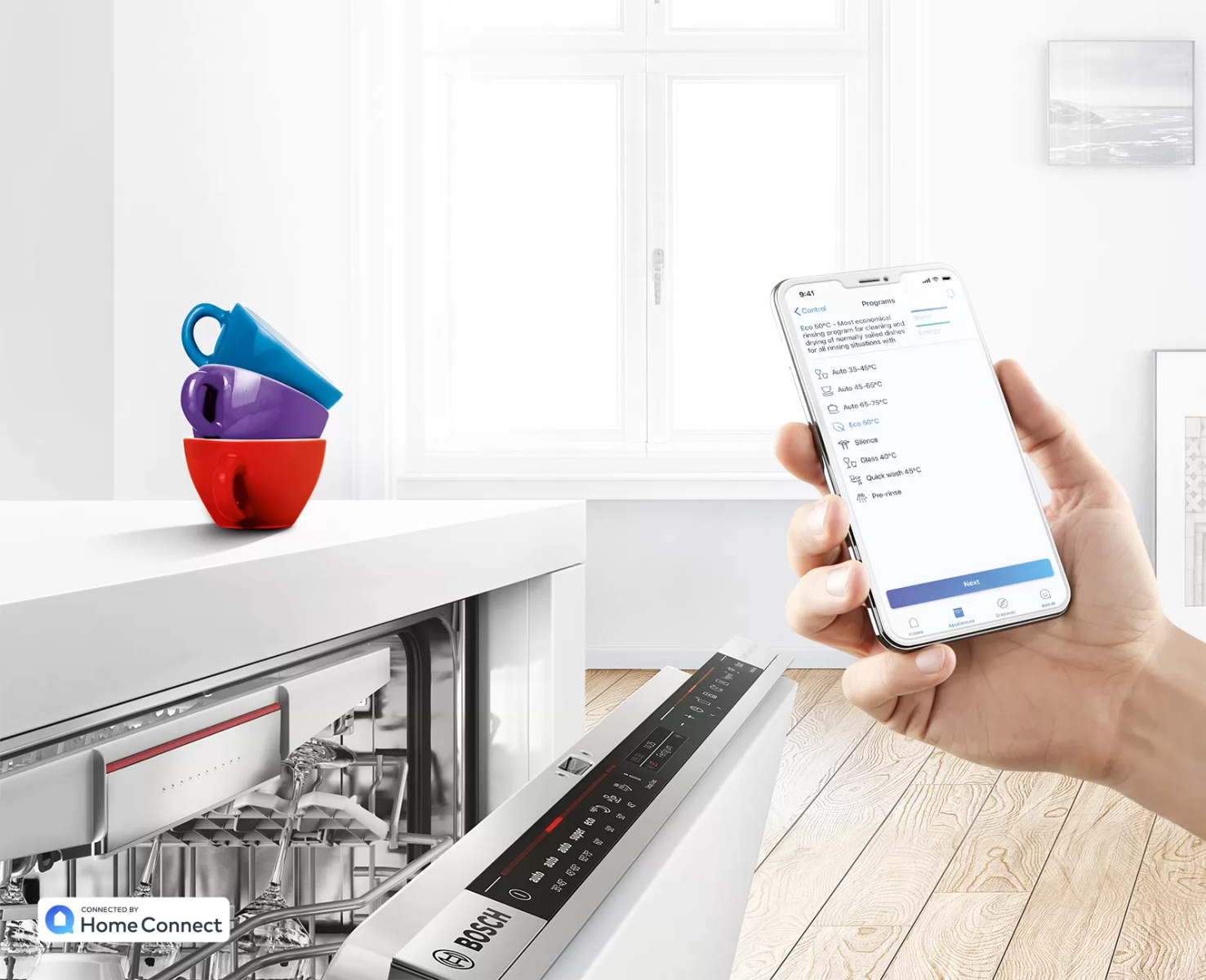 Home Connect: máy rửa bát được kết nối cho một cuộc sống đơn giản hơn.