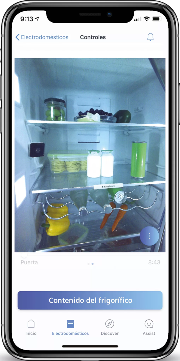 Kiểm soát tủ lạnh của bạn từ điện thoại di động của bạn.