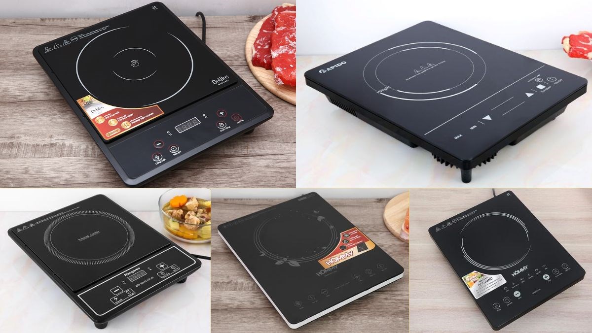 Bếp từ đơn cho sinh viên, gia đình nhỏ và nấu lẩu