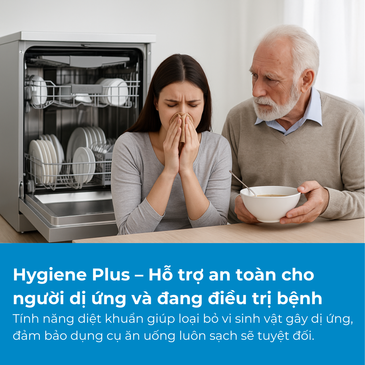 Hygiene Plus – Hỗ trợ an toàn cho người dị ứng và đang điều trị bệnh