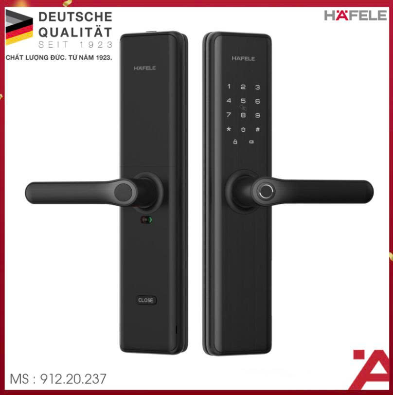 Khóa điện tử Hafele DL7600 912.20.237 – Giải pháp bảo vệ ngôi nhà hiện đại