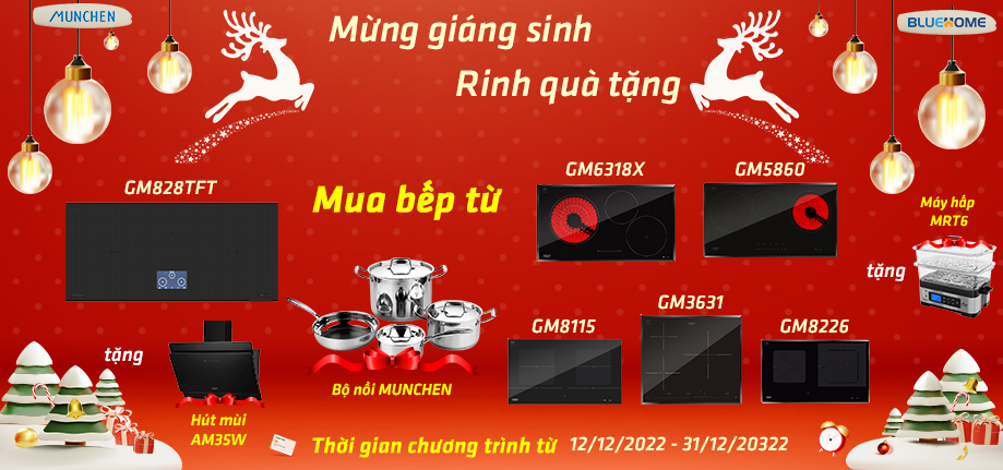 Mua bếp Munchen nhận quà
