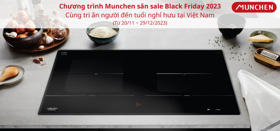 Săn Sale Black Friday 2023 cùng Munchen