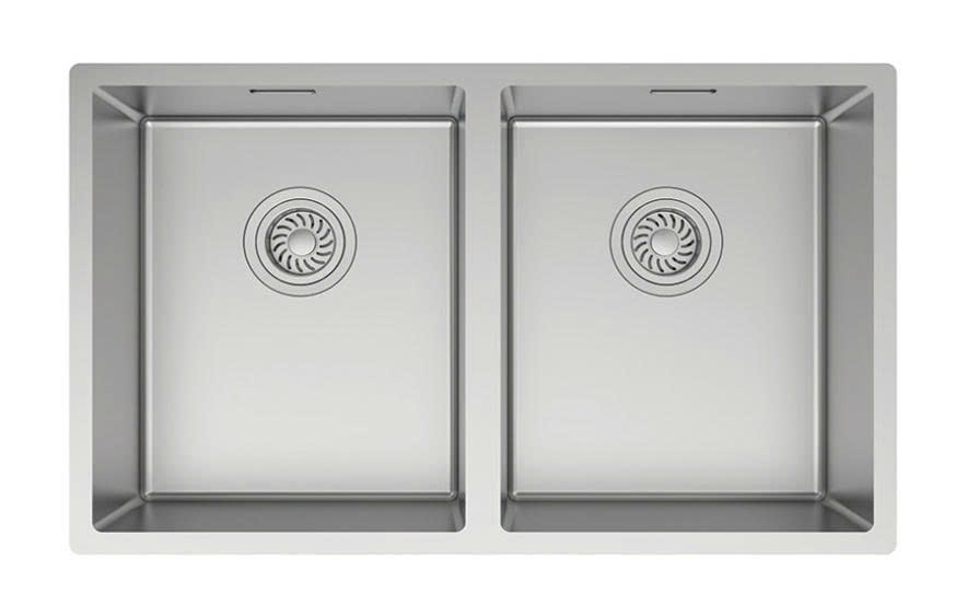 Chậu Inox Hafele Satin R10 HS24‑SSN2S‑750 – Nâng tầm tiện nghi cho căn bếp hiện đại