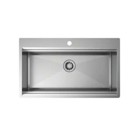 Mô tả chi tiết Chậu Rửa Bát 1 Hố Tasca Step NT685T – Viên ngọc của không gian bếp hiện đại