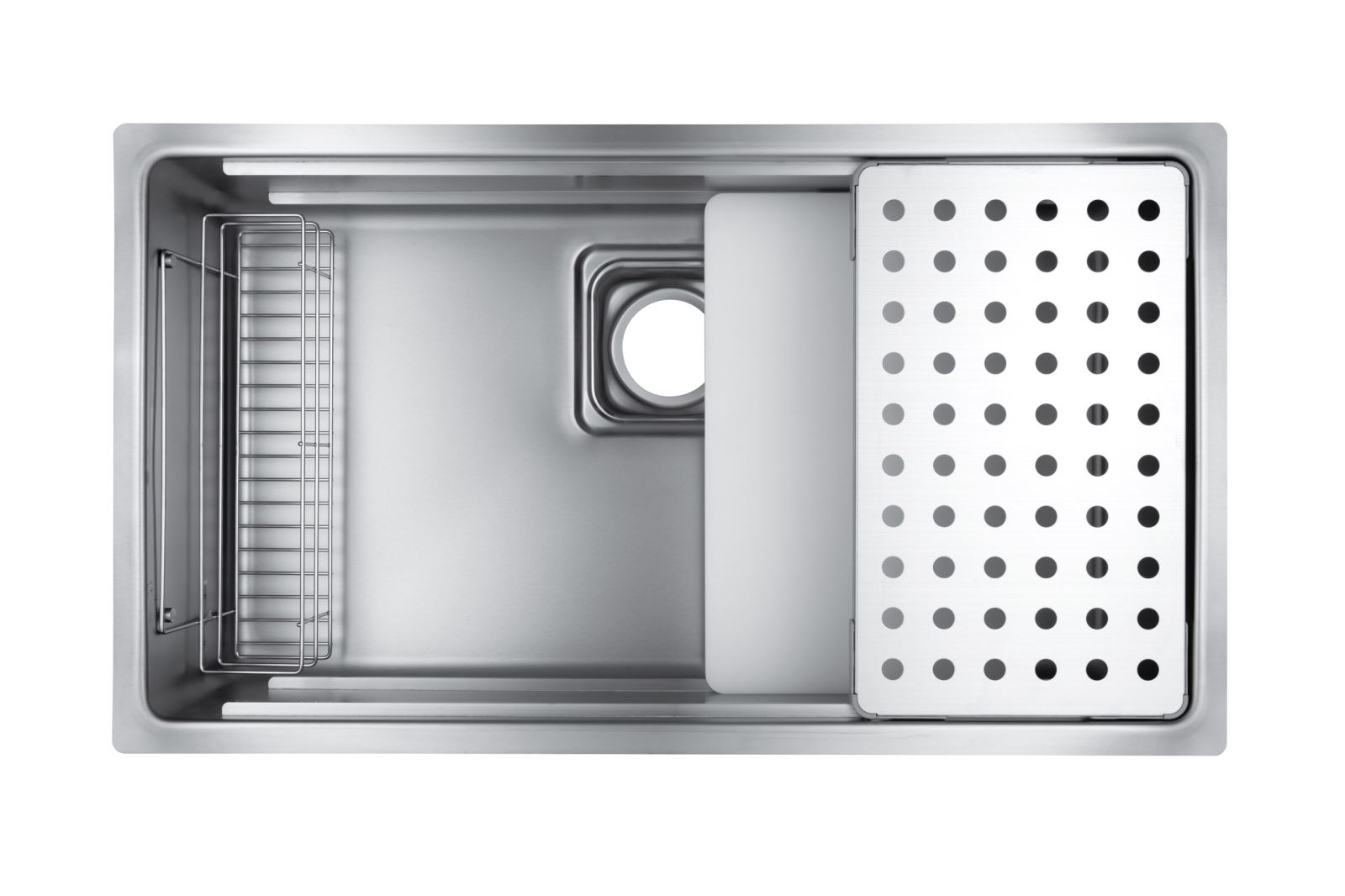 Chậu Rửa Bát 1 Hố SHIGERU LE JSM – K 3F FS – Tối ưu không gian, tinh tế từng chi tiết