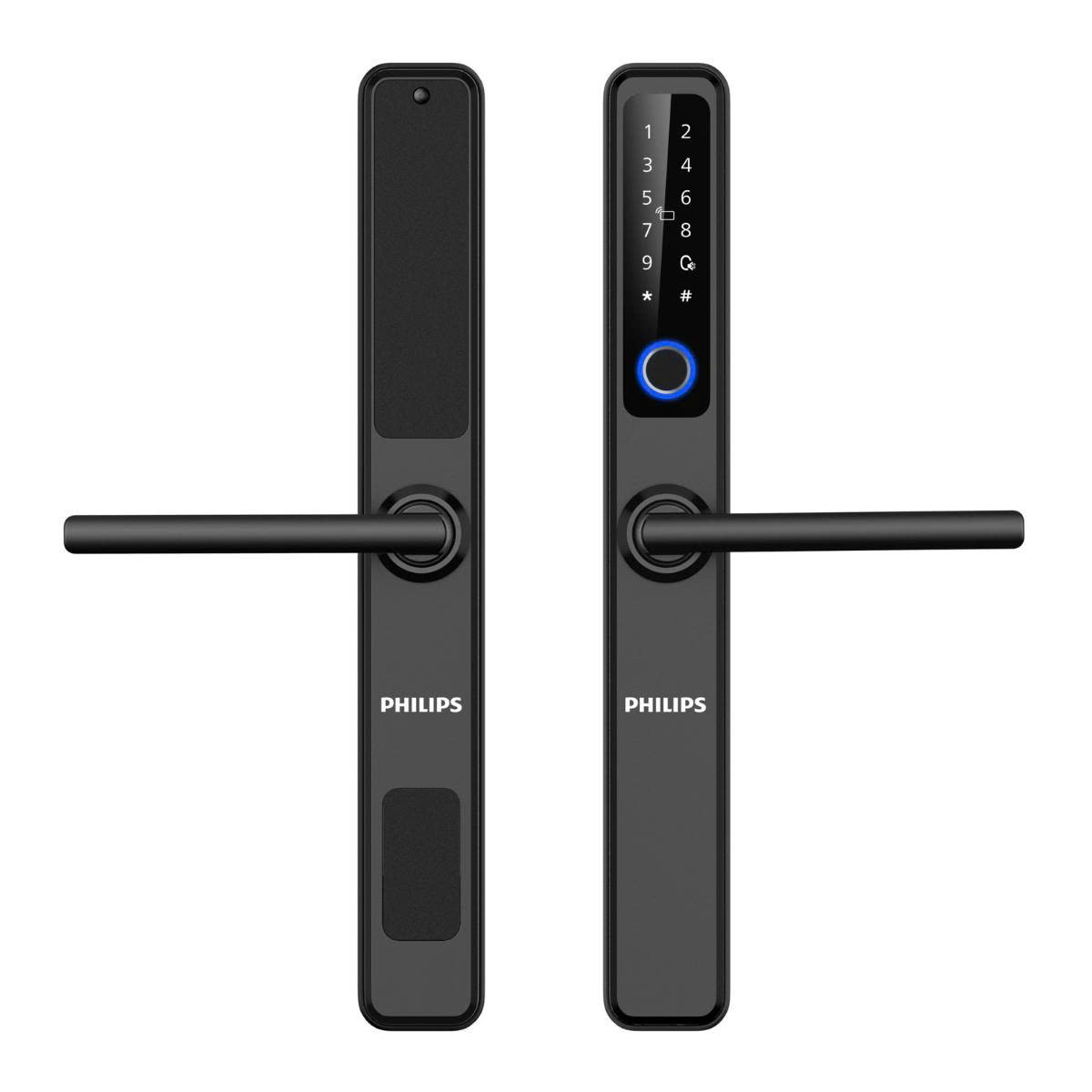 Khóa điện tử Philips DDL608‑5HWS – Giải pháp bảo mật chuyên biệt cho cửa nhôm