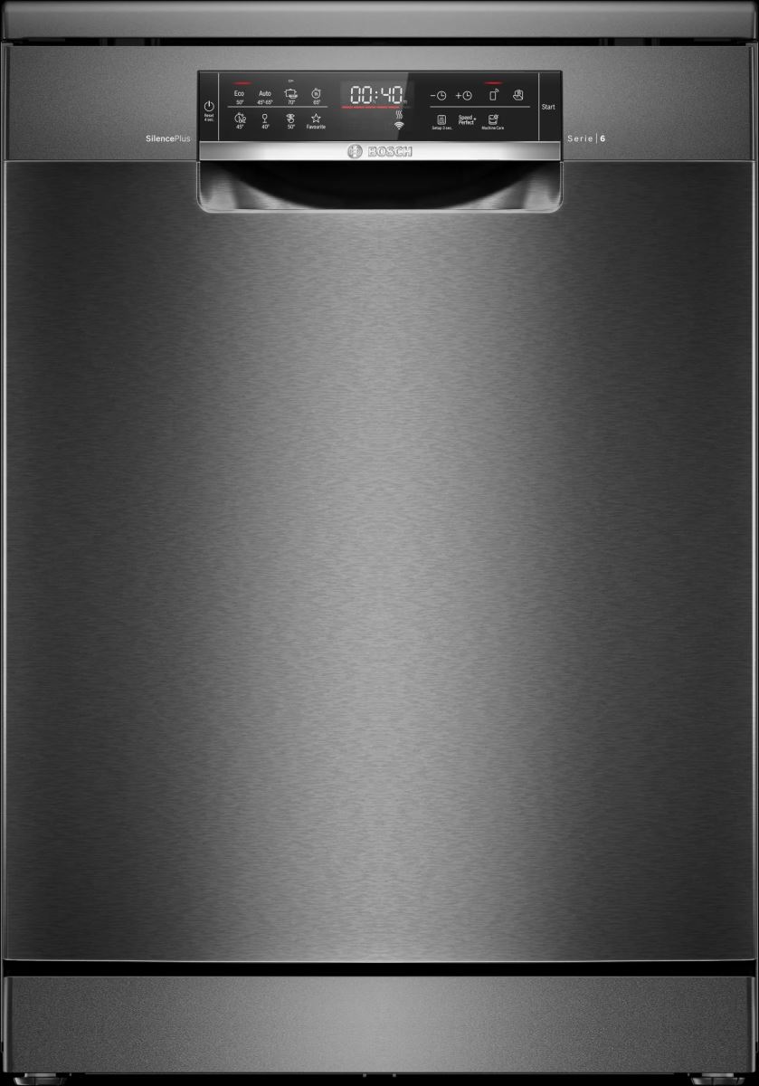 Serie 6 | Máy rửa bát Bosch SMS6ECC51E – 13 bộ đồ ăn, màu đen