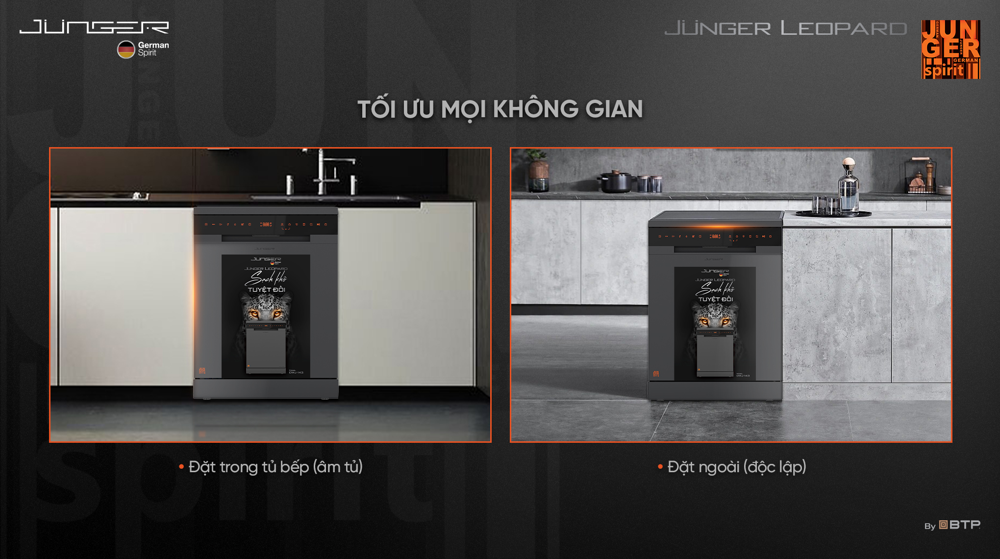 Máy rửa bát Junger