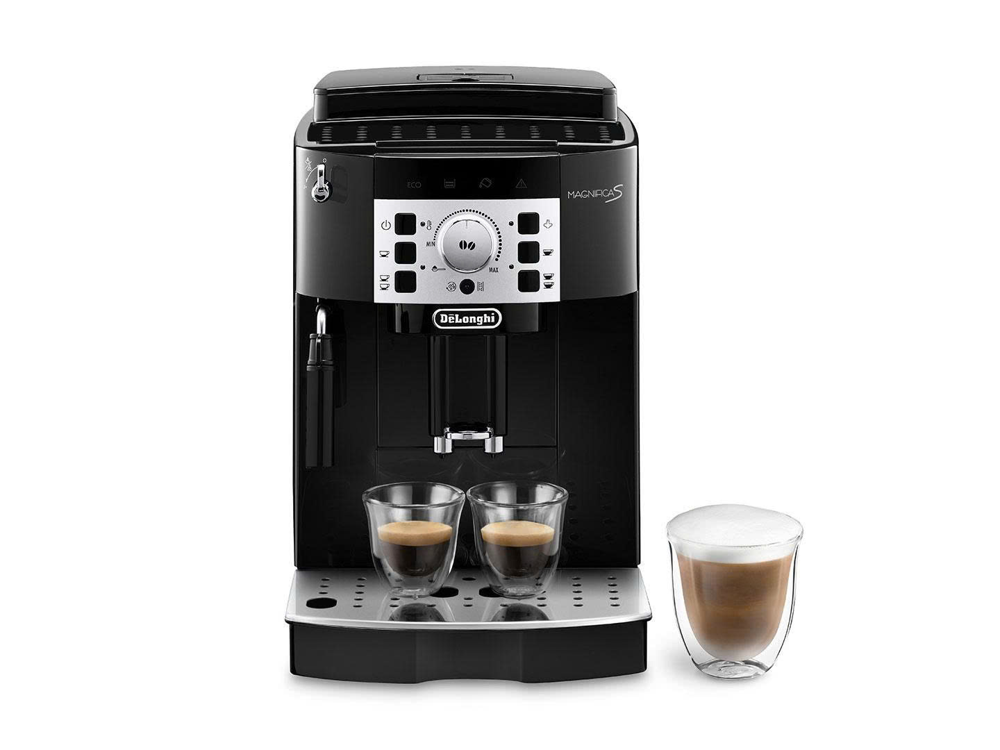 Máy pha cà phê Delonghi Magnifica S ECAM 22.110.B (Đen Silver)