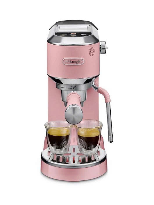 Máy pha cà phê thủ công Delonghi Dedica Duo – Pink EC890.PK – Điểm nhấn ngọt ngào cho quán cà phê tại nhà