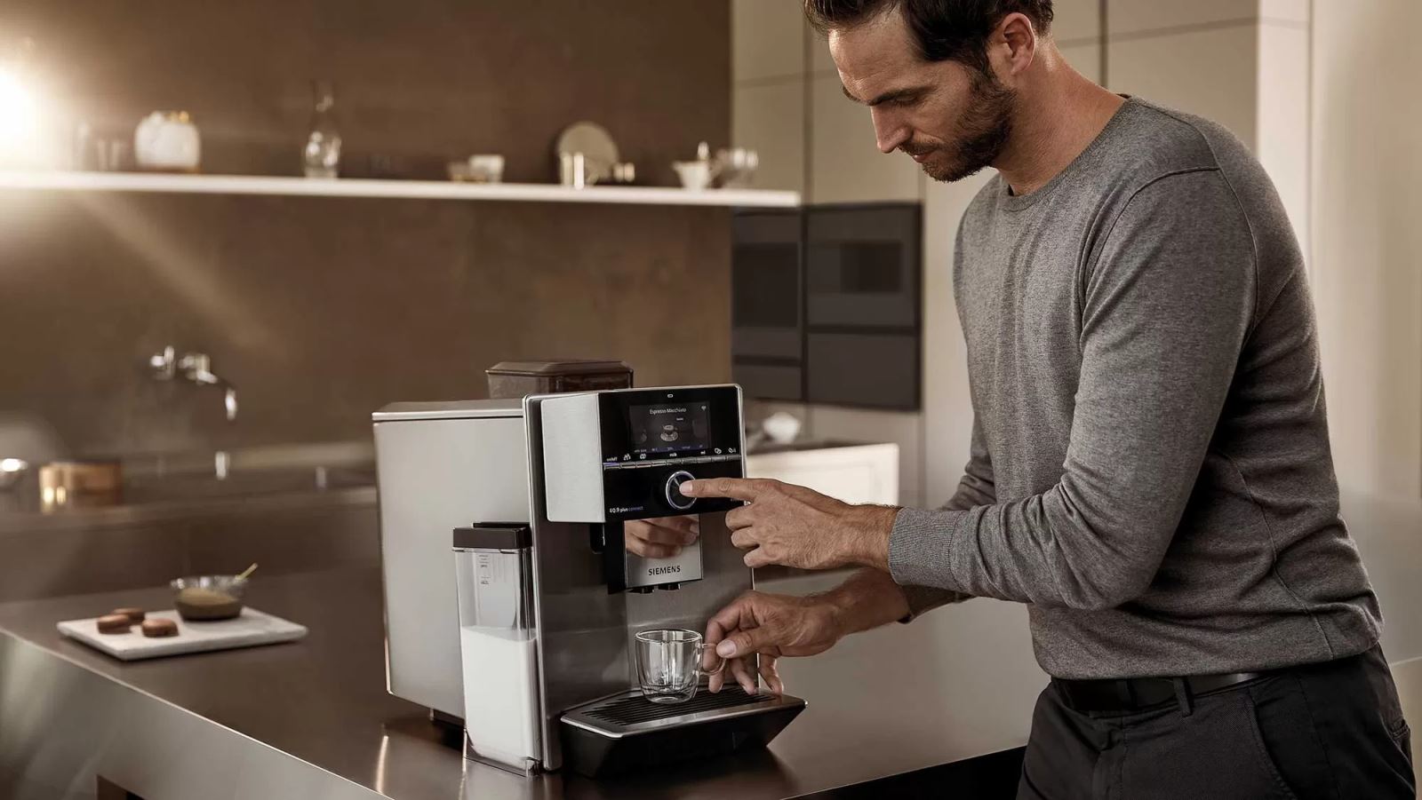 Máy pha cà phê espresso siêu tự động