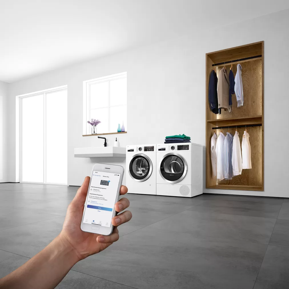 Giặt thông minh với chức năng Home Connect