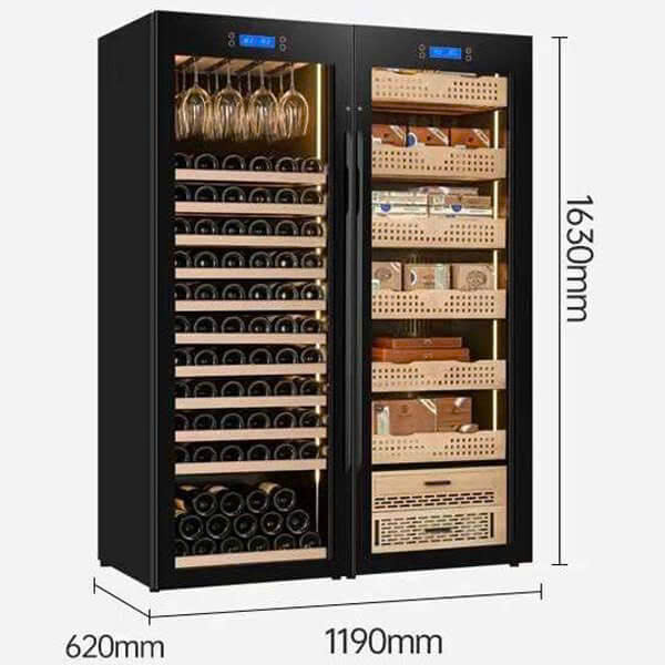 Tủ Bảo Quản Cigar Và Rượu Vang Cohiba H22163 