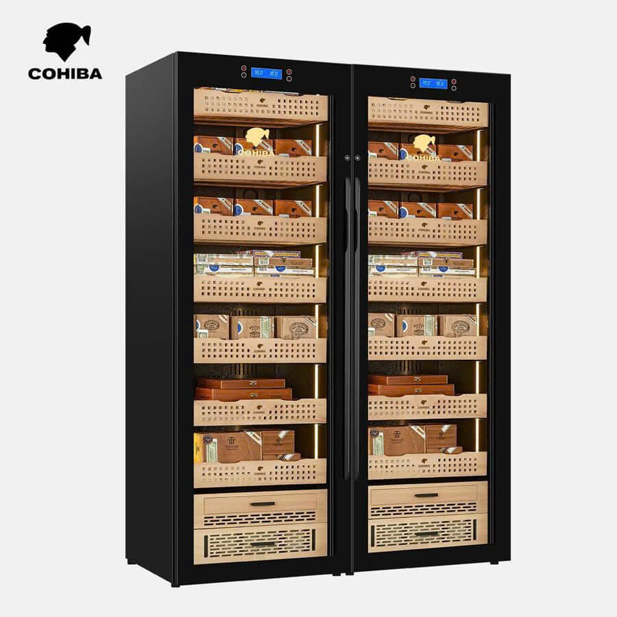 Tủ Bảo Quản Cigar Cohiba H280 – Thiết Kế Cao Cấp Cho Người Sành Cigar