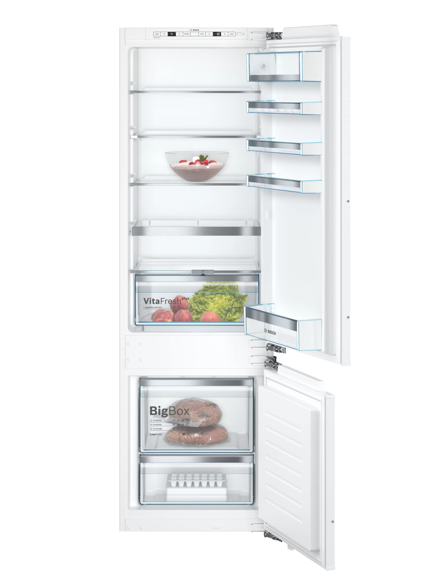 Serie 6 | Tủ lạnh Bosch KIS87AFE0 lắp đặt âm tủ