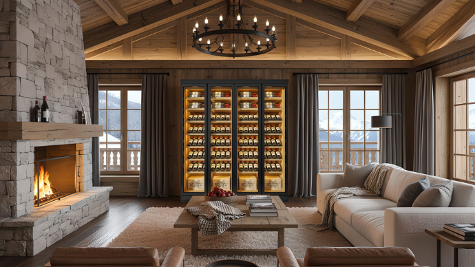 Bảo quản rượu ổn định như hầm rượu chuyên nghiệp