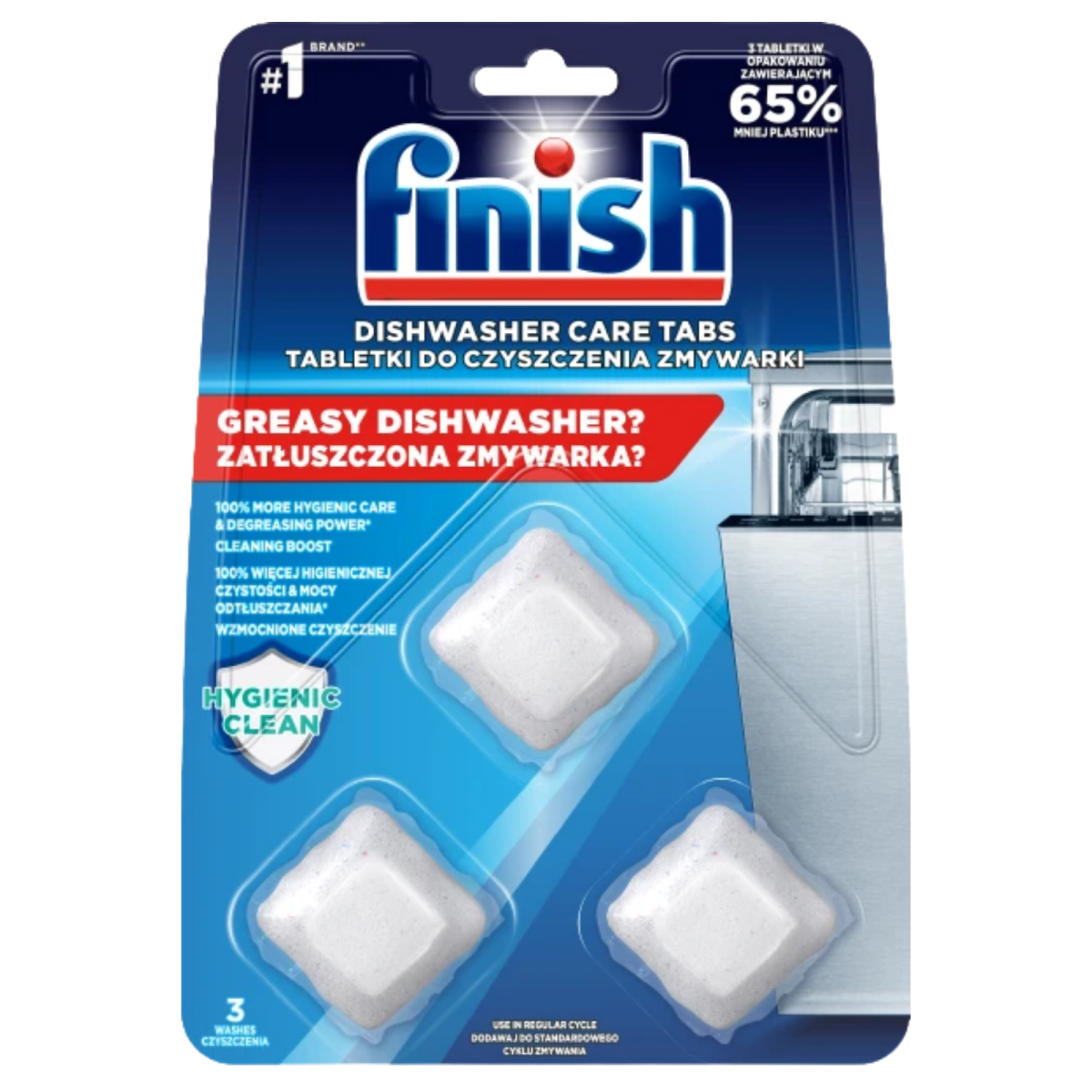 Viên vệ sinh máy rửa bát Finish