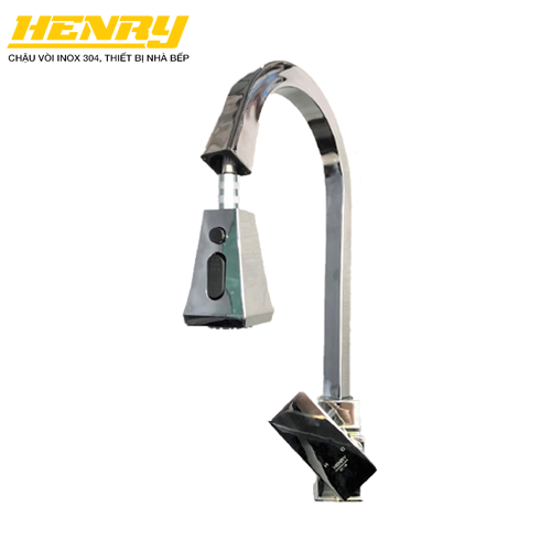 Vòi rửa bát Henry HR848 dây rút nóng lạnh đa năng