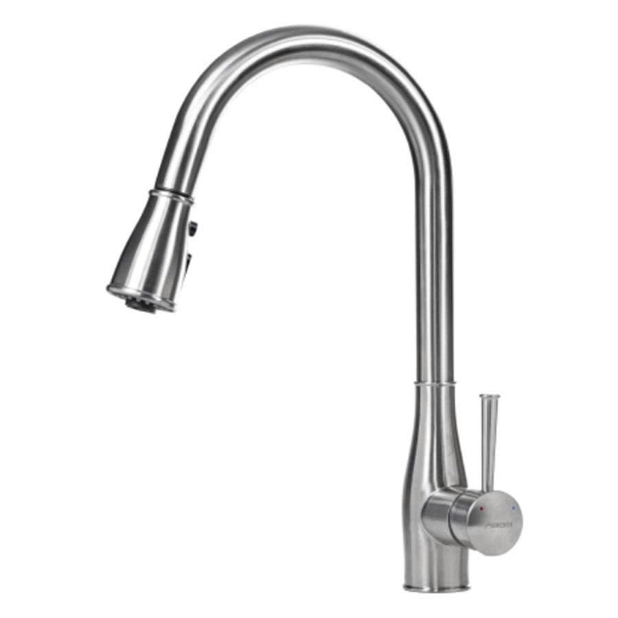 Vòi rửa bát dây rút Munchen Nickel MBF81823N – Sang trọng, tiện dụng cho căn bếp của bạn