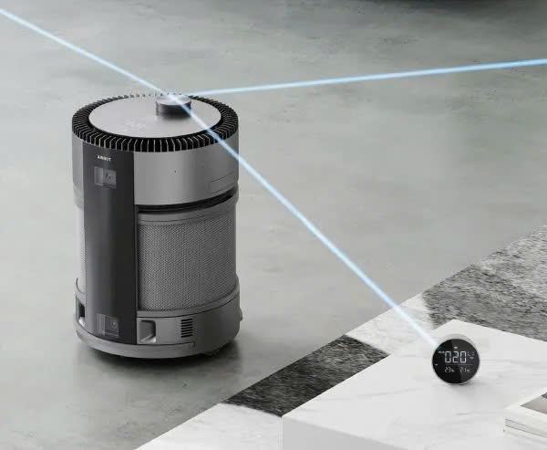 AIRBOT Z1 cảm biến thông minh, giám sát chất lượng không khí 24/24, tự động điều chỉnh chế độ lọc.