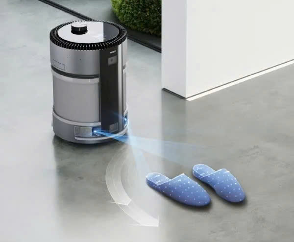 AIRBOT Z1 tự động di chuyển thông minh, lọc sạch không khí toàn nhà, thay thế nhiều thiết bị cố định.