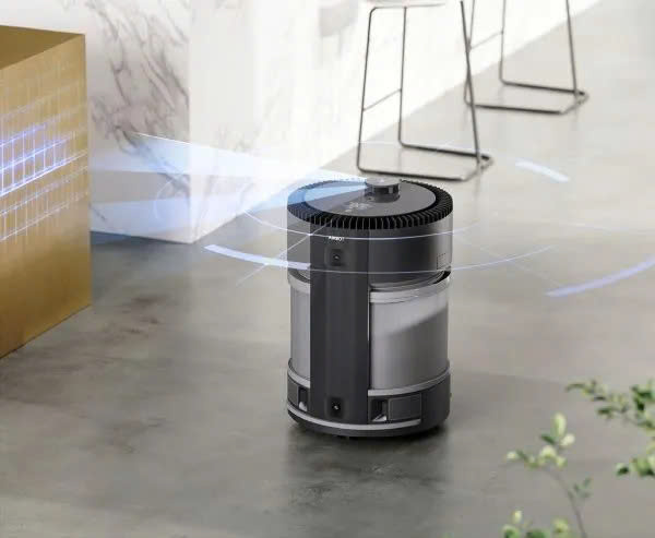 AIRBOT Z1 nhận diện vật cản, tránh va chạm, lập bản đồ thông minh, di chuyển linh hoạt khắp nhà.