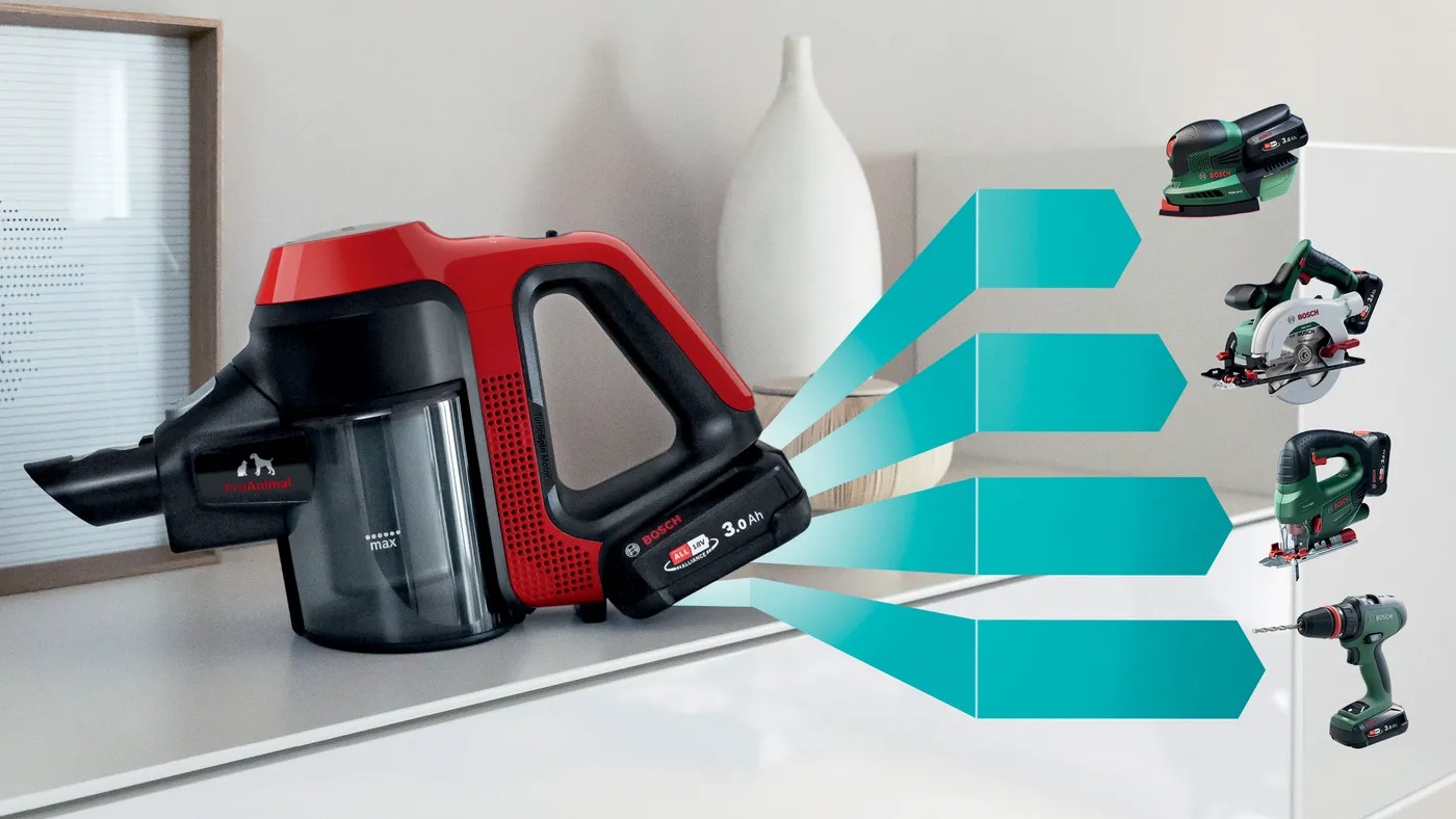 Pin Bosch BCS711PET Lithium-Ion 18V, dung lượng 3.0 Ah, hoạt động mạnh mẽ đến 40 phút, tuổi thọ cao.