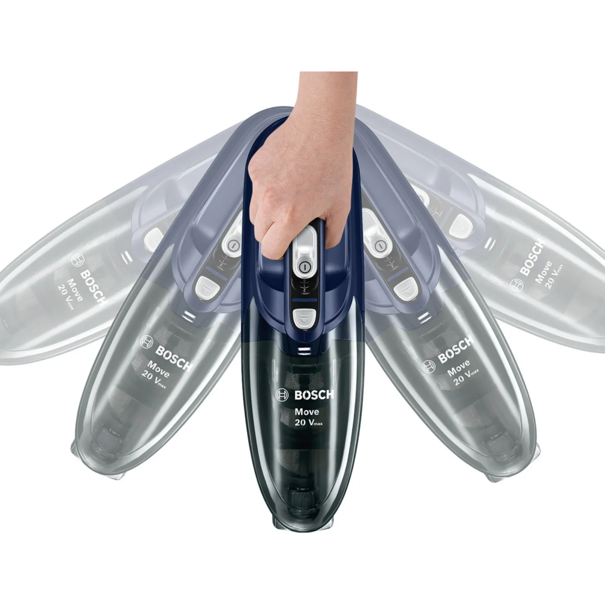 Bosch BHN20L nhỏ gọn chỉ 1,1kg, không dây tiện lợi, dễ dàng làm sạch khắp nhà mà không mỏi tay.