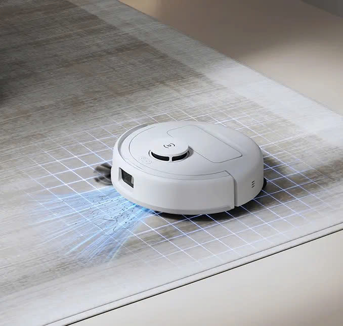 DEEBOT Mini nhỏ gọn nhưng sở hữu lực hút mạnh mẽ 9000 Pa, dễ dàng hút sạch bụi mịn, lông thú.